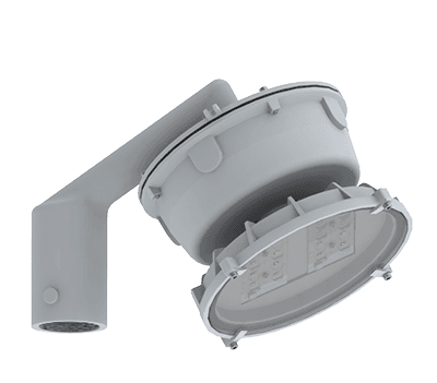 MSILI14T-SUPORTE 30° PARA POSTE